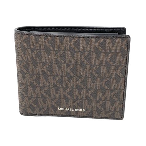 michael kors mens wallet brown|mk wallet brown.